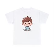 Nap Time for Baby Boy Unisex Heavy Cotton T-Shirt Medium