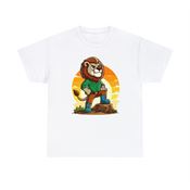 Heroic Brave Lion Explorer Unisex Heavy Cotton T-Shirt Small