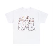 Bunny Wonderland Unisex Heavy Cotton T-Shirt Large