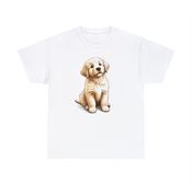 Curious Dog Unisex Heavy Cotton T-Shirt Large