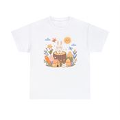 Bunny’s Easter Wonderland Unisex Heavy Cotton T-Shirt Small