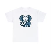 Endearing Elephant Unisex Heavy Cotton T-Shirt Small