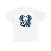 Endearing Elephant Unisex Heavy Cotton T-Shirt Large