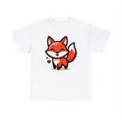 Joyful Fox Unisex Heavy Cotton T-Shirt Small