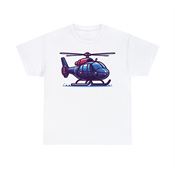 Helicopter Hero Unisex Heavy Cotton T-Shirt Large