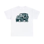 Off-Road Adventure Unisex Heavy Cotton T-Shirt Large