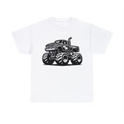 Monster Truck Inferno Unisex Heavy Cotton T-Shirt Large