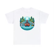 Rafting Adventure Unisex Heavy Cotton T-Shirt Small