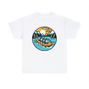 Scenic Rafting Adventure Unisex Heavy Cotton T-Shirt Small