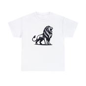 Fierce Roaring Lion Unisex Heavy Cotton T-Shirt Small