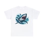 Formidable Shark Unisex Heavy Cotton T-Shirt Small