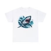Formidable Shark Unisex Heavy Cotton T-Shirt Large