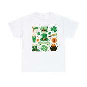 St. Patrick’s Day Folklore & Celebration  Unisex Heavy Cotton T-Shirt Small