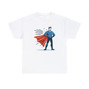 Valiant Super Hero Unisex Heavy Cotton T-Shirt Medium