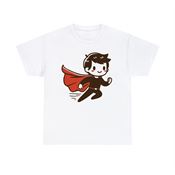 Little Super Hero Unisex Heavy Cotton T-Shirt Small