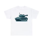Armored Sentinel Tank Unisex Heavy Cotton T-Shirt Small