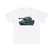 Battle Tank Unisex Heavy Cotton T-Shirt Medium