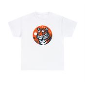 Majestic Tiger Unisex Heavy Cotton T-Shirt Small