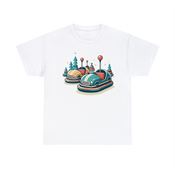 Winter Bumper Cars Unisex Heavy Cotton T-Shirt Small