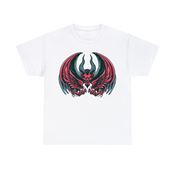 Inferno Demon Wings Unisex Heavy Cotton T-Shirt Small