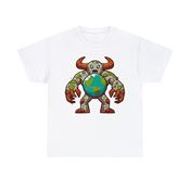 Earth Golem Monster Unisex Heavy Cotton T-Shirt Small