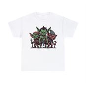 Mischievous Goblins Unleashed Unisex Heavy Cotton T-Shirt Small