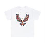 Majestic Phoenix Wings Unisex Heavy Cotton T-Shirt Medium